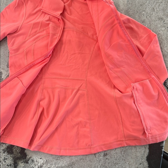 Lululemon Define Jacket Luon Raspberry Cream Size 8 - Picture 6 of 15
